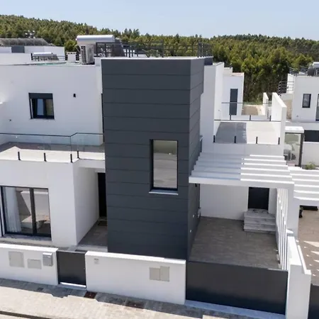 Modern With Private Pool Near Baleal Prázdninový dům *