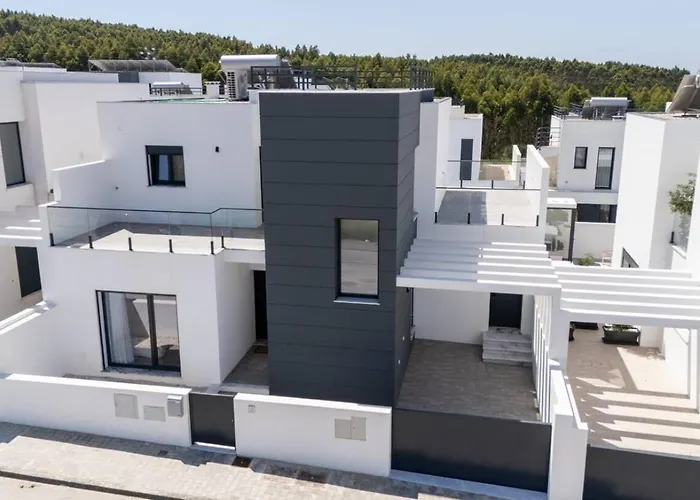 Modern With Private Pool Near Baleal Prázdninový dům *