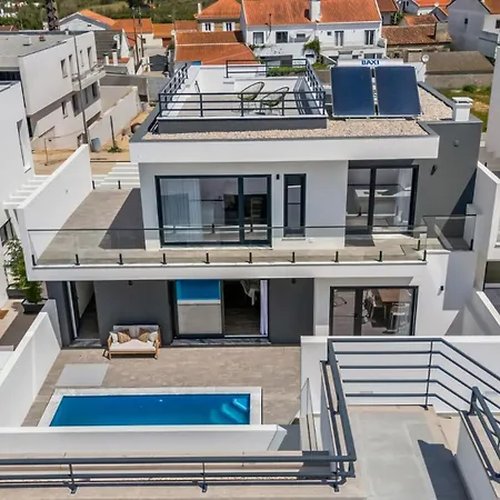 빌라 Modern With Private Pool Near Baleal *